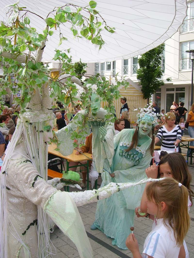 Birkenfee und Blütenfee Pantao, Ostermarkt