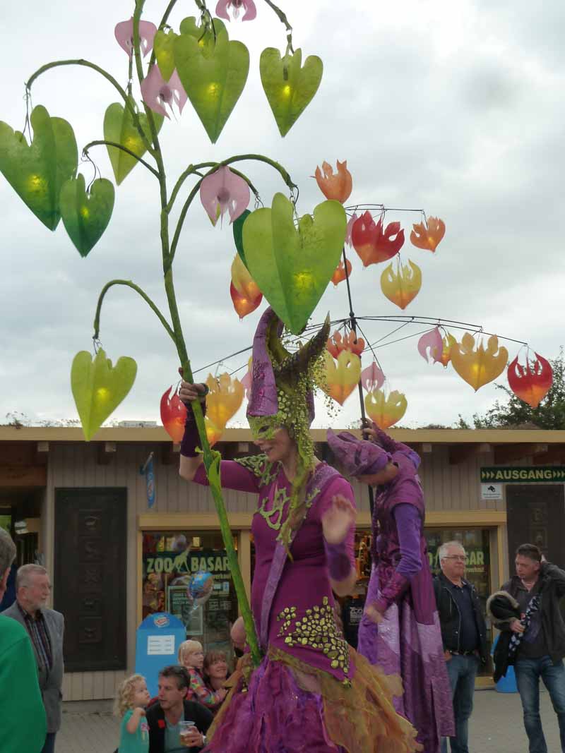 Waldlichträgerin Pantao, Tropennacht im Zoopark Erfurt