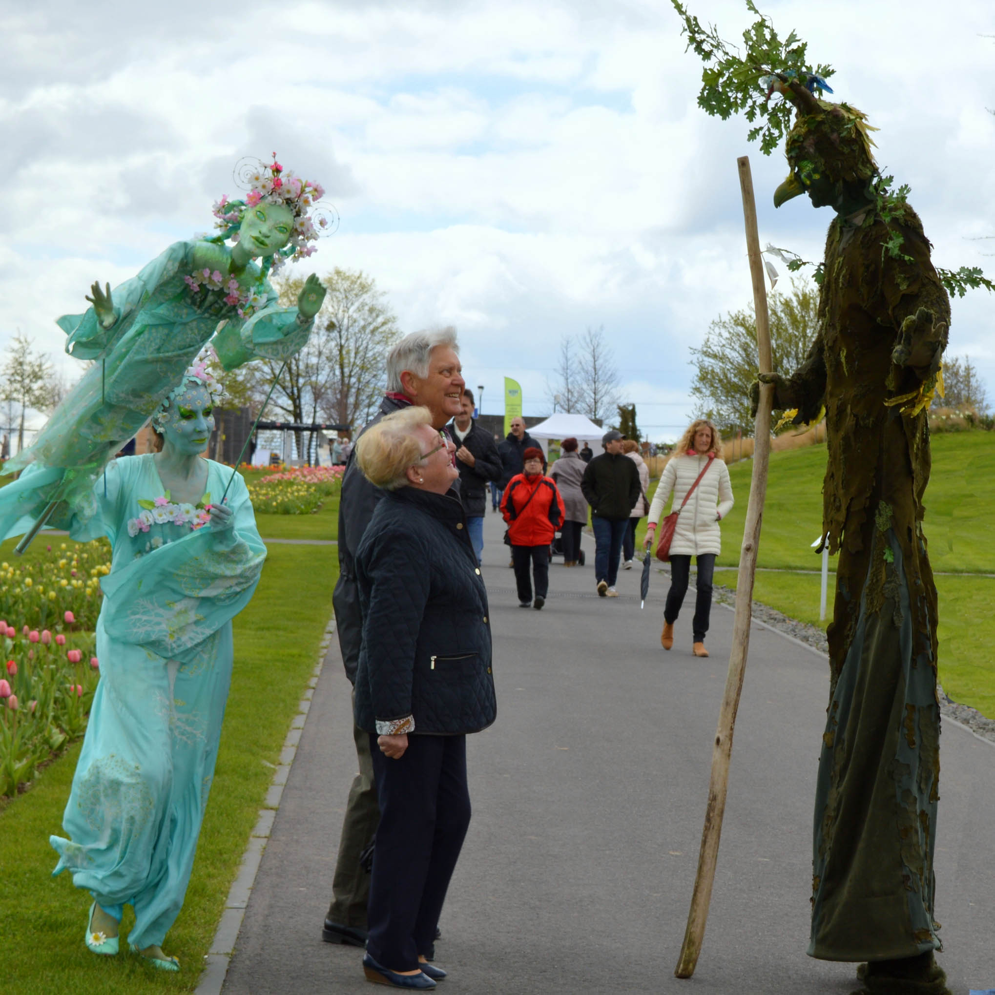 Landesgartenschau-Gelände, Zülpich, Frühlings-Walkact